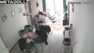 Fat Italian brunette step-mom gets cum inside her pussy live HD