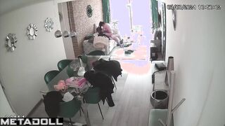 Fat Italian brunette step-mom gets cum inside her pussy live HD