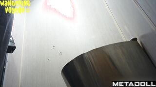 Wandering Voyeur - Public Toilet-254