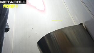 Wandering Voyeur - Public Toilet-254