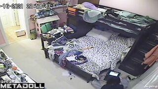 Cute Canadian girl masturbates watching porn