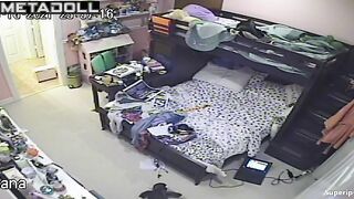 Cute Canadian girl masturbates watching porn