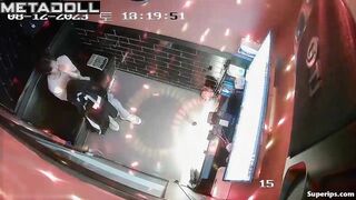 Korean college couple masturbating in the karaoke
