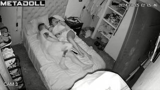 Cheating Danish brunette woman fucks her fat husband recording
