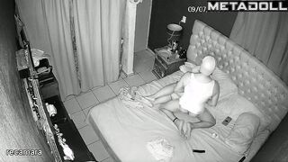 Chunky Finnish brunette step-mom fucks a young guy spy cam record