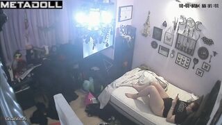 Big ass Russian redhead slave with beautiful tits in sexy bikinis