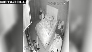 Amazing amateur Romanian couple having sex brutally in their bed live HD