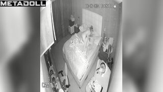 Amazing amateur Romanian couple having sex brutally in their bed live HD