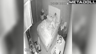 Amazing amateur Romanian couple having sex brutally in their bed live HD