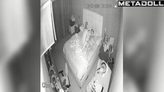 Amazing amateur Romanian couple having sex brutally in their bed live HD