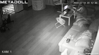 European tattooed woman fucks her husband