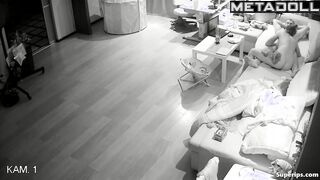 European tattooed woman fucks her husband