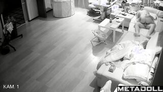 European tattooed woman fucks her husband