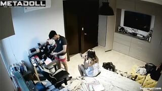 Petite teenage girl and her boyfriend