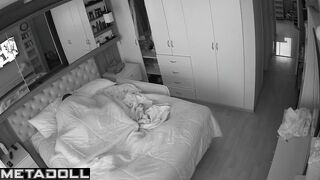 Petite brunette woman gets fucked to orgasm