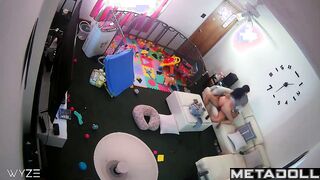 Naughty Latina mom rides her husband