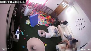 Naughty Latina mom rides her husband