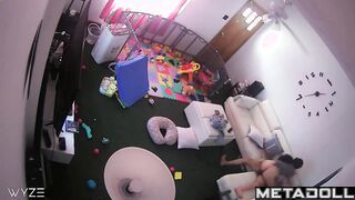 Naughty Latina mom rides her husband