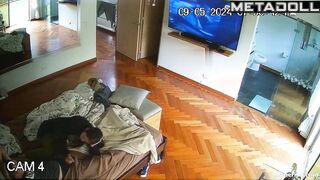 Naughty stepdaughter gives her dad a handjob