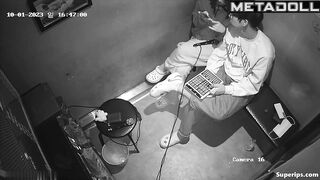 Korean college couple has sex at karaoke