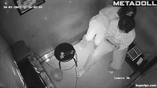 Korean college couple has sex at karaoke