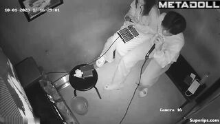 Korean college couple has sex at karaoke