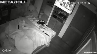 Naughty Latina woman masturbates with a dildo