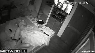 Naughty Latina woman masturbates with a dildo