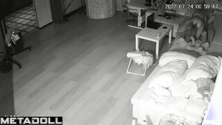 Gorgeous woman in lingerie fucks her husband