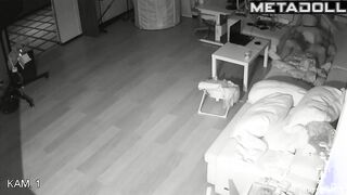Gorgeous woman in lingerie fucks her husband