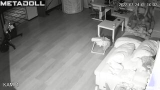 Gorgeous woman in lingerie fucks her husband