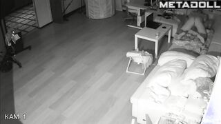 Gorgeous woman in lingerie fucks her husband