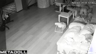 Gorgeous woman in lingerie fucks her husband