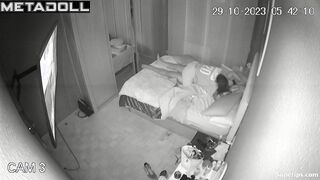 Spanish brunette mom fucks her husband