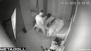 Spanish brunette mom fucks her husband