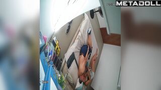 My amazing parents fuck on their bed hard spy cam