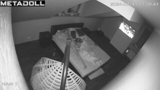 Chubby busty New Zealander blonde student girl fucks her fat husband hidden cam