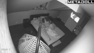 Chubby busty New Zealander blonde student girl fucks her fat husband hidden cam