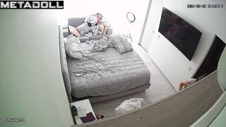 Fat Ukrainian brunette MILF fingers her pussy while thinking about kissing porn
