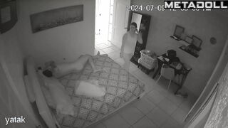 Newly married couple fuck in their bedroom online