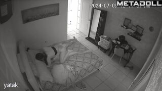 Newly married couple fuck in their bedroom online