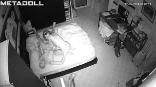 Polish mature couple fuck before going to sleep