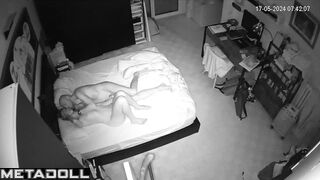 Polish mature couple fuck before going to sleep