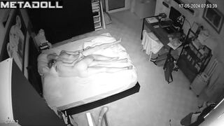 Polish mature couple fuck before going to sleep