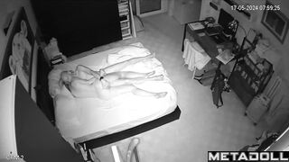 Polish mature couple fuck before going to sleep