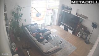 My girlfriend's amazing parents fuck wildly in their bed hidden camera