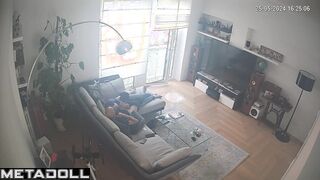 My girlfriend's amazing parents fuck wildly in their bed hidden camera