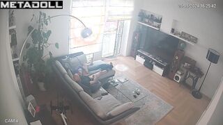 My girlfriend's amazing parents fuck wildly in their bed hidden camera
