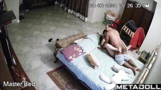 Polish new couple having sex in their bed wildly leaked record