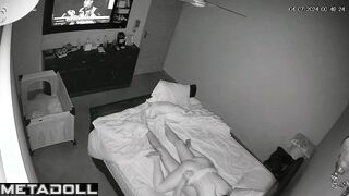 Mature French brunette mother fucks with an old man live HD